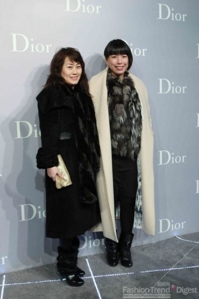 VOGUE China editor Angelica Cheung at the grand opening (Photo: Fashion Trend Digest)